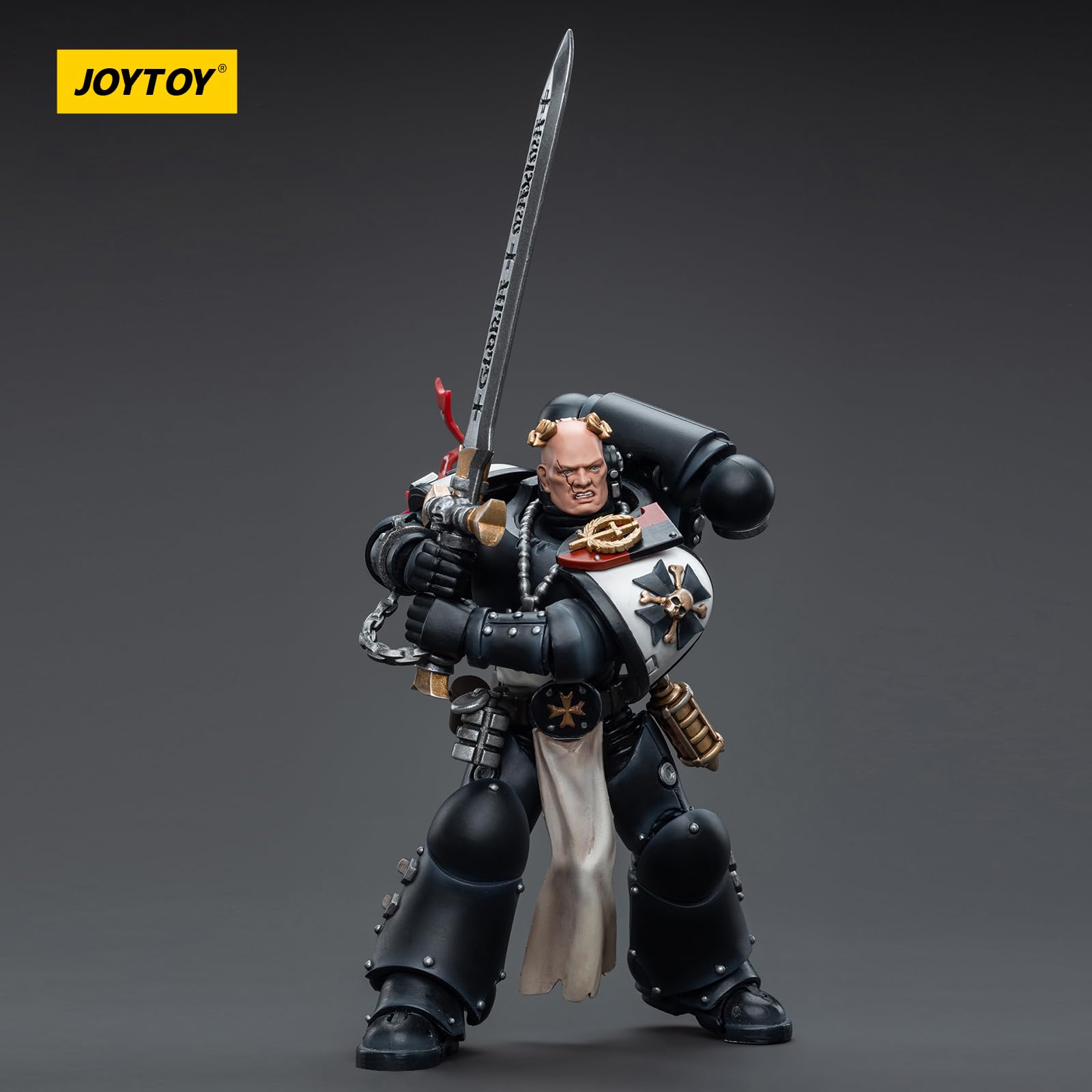 Amazon.com: JOYTOY Warhammer 40k Black Templars Emperor's Champion